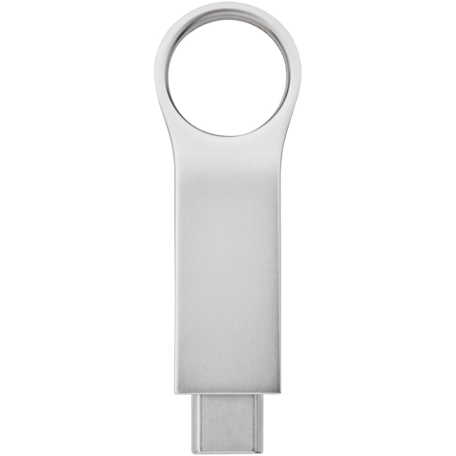 Typ C USB Stick 3.0 rund, groß - silber - 32 GB-885