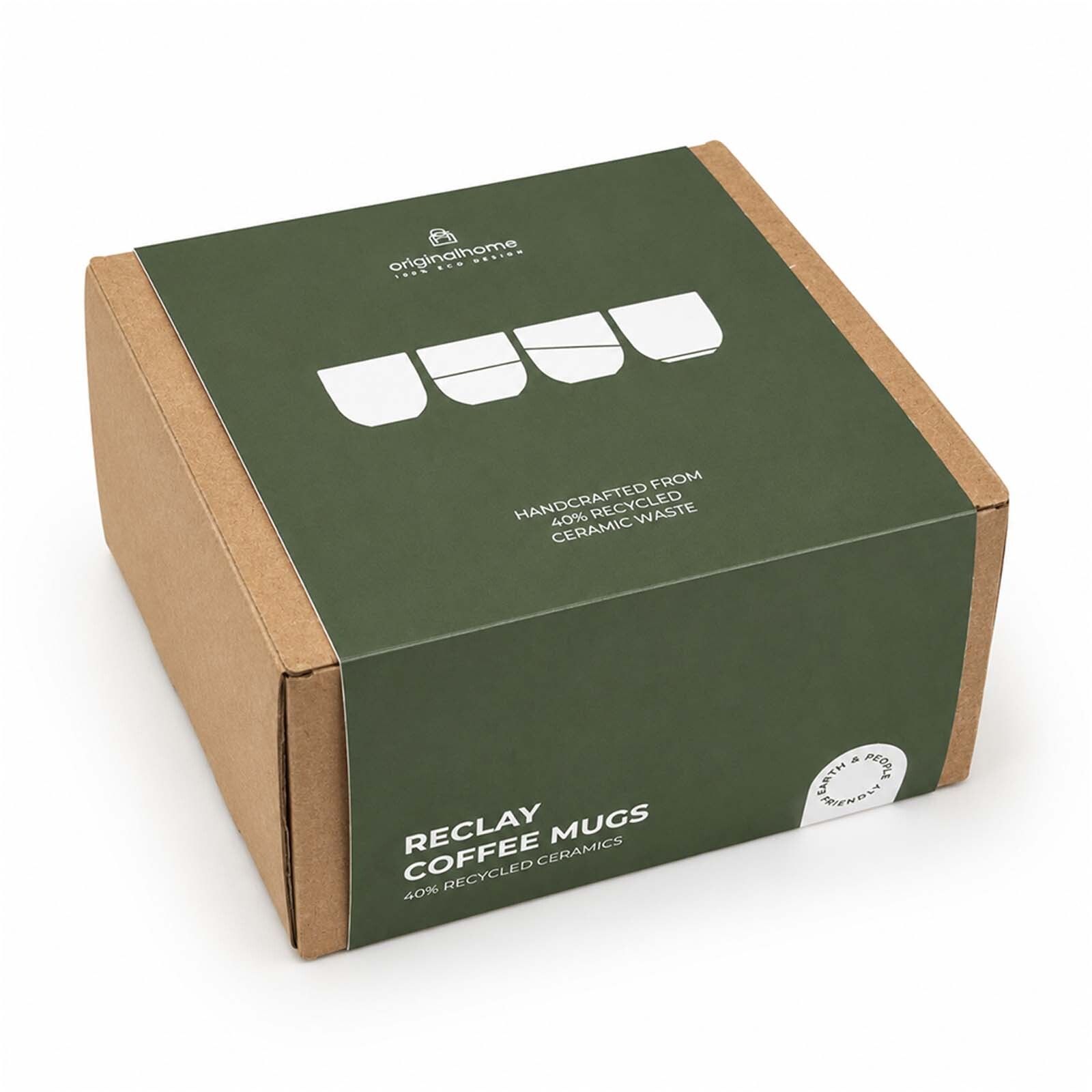 Originalhome Reclay 150 ml Kaffeetassen Set - weiss-96