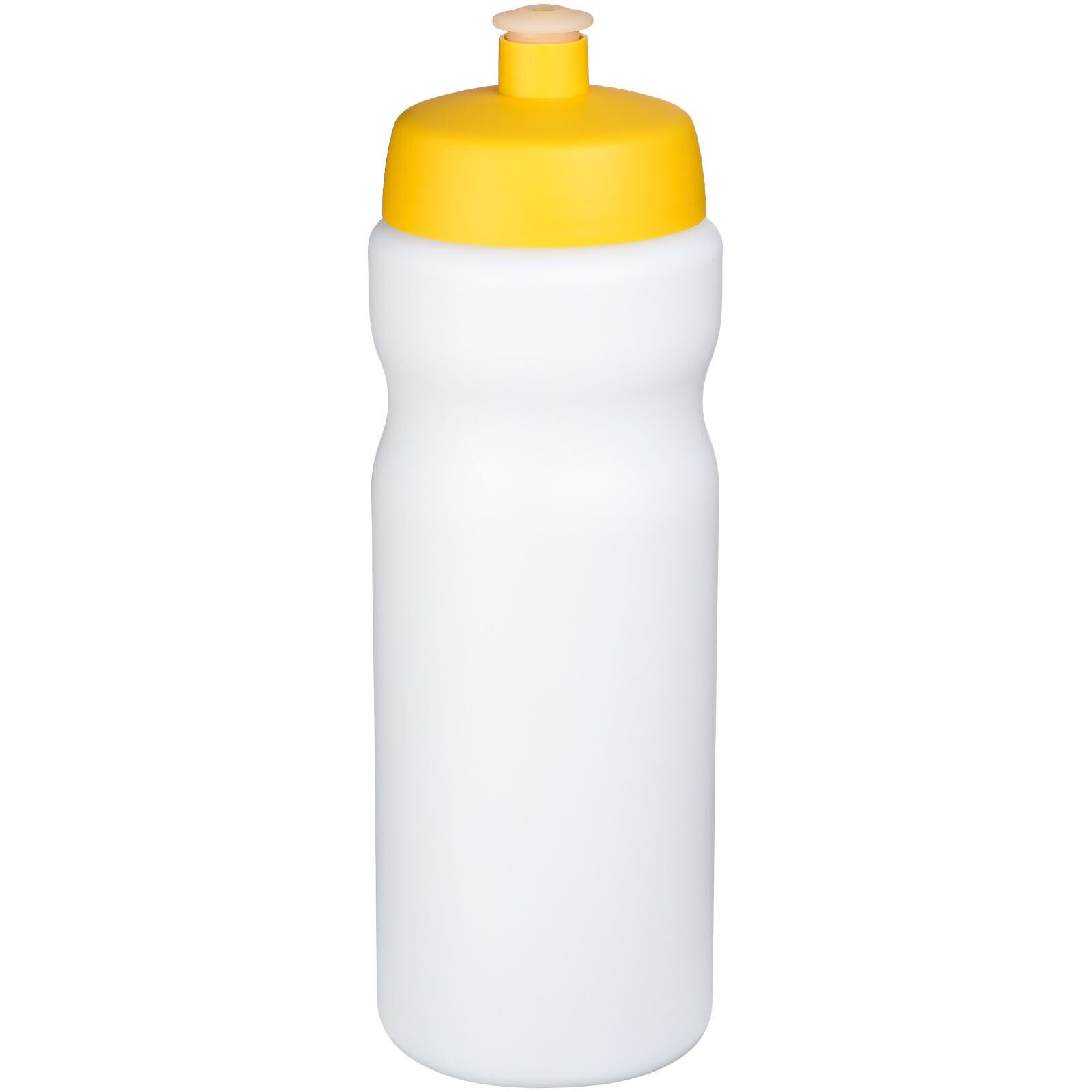 Baseline Plus 650 ml Sportflasche - weiss -  gelb-513