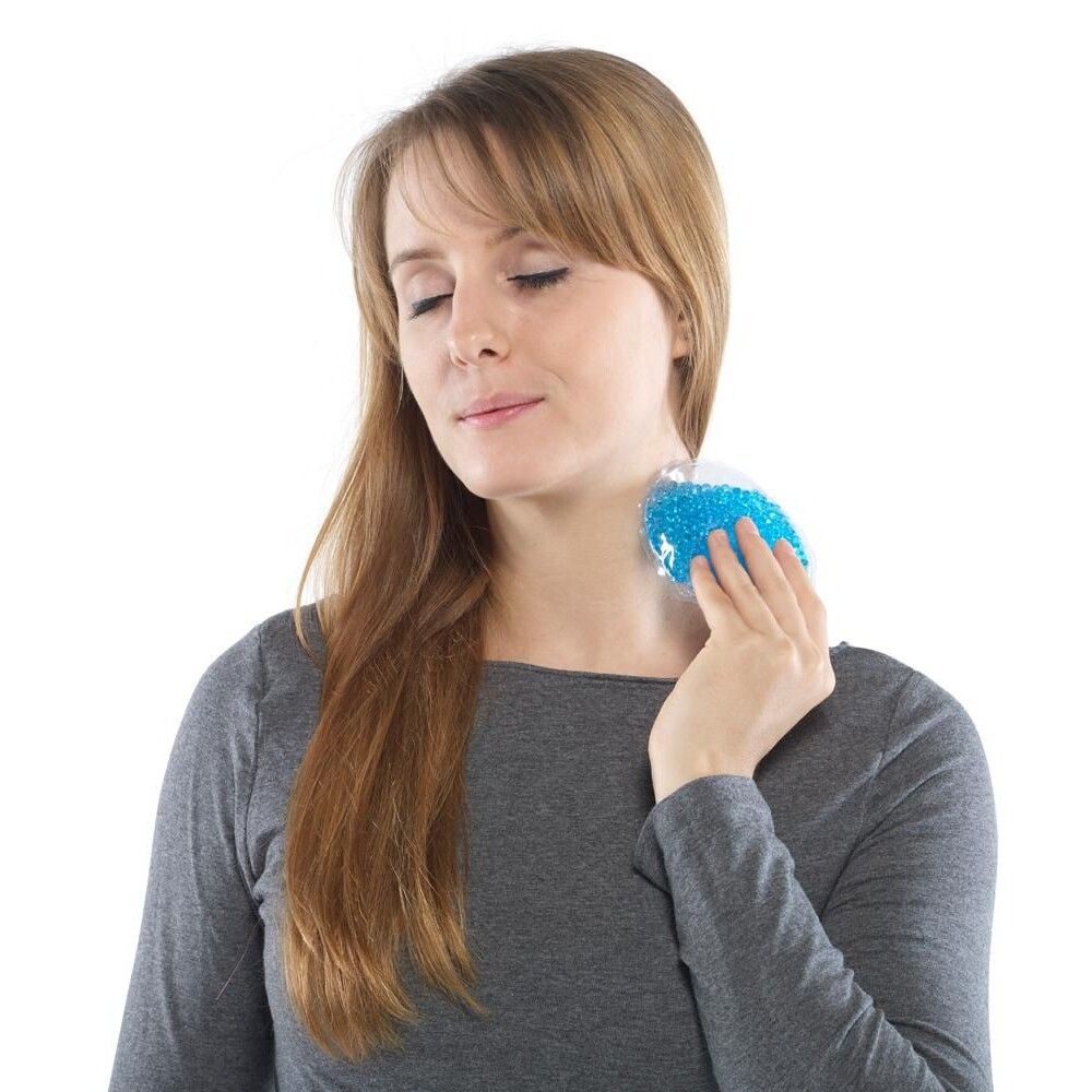 Kühl- & Wärmekissen aus PVC Zane - hellblau-67