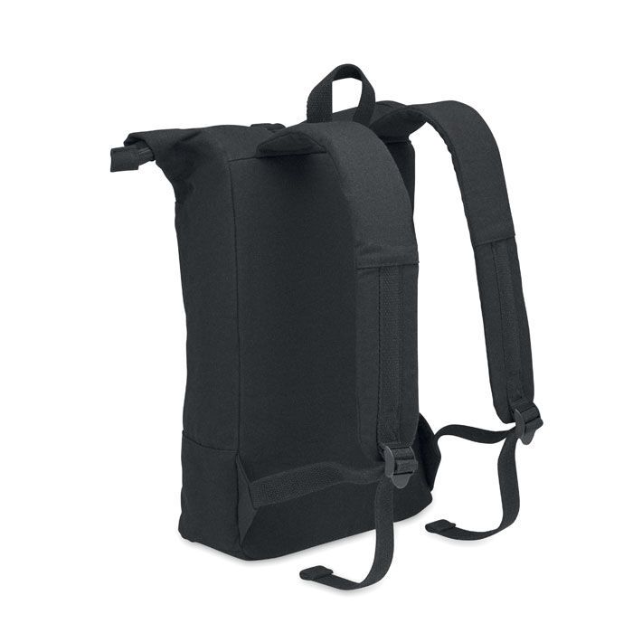 15" Rolltop-Laptop-Rucksack KOPER ROLL - schwarz-826