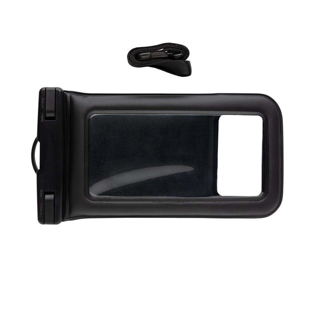 IPX8 wasserdichte, schwimmende Telefontasche - schwarz-790