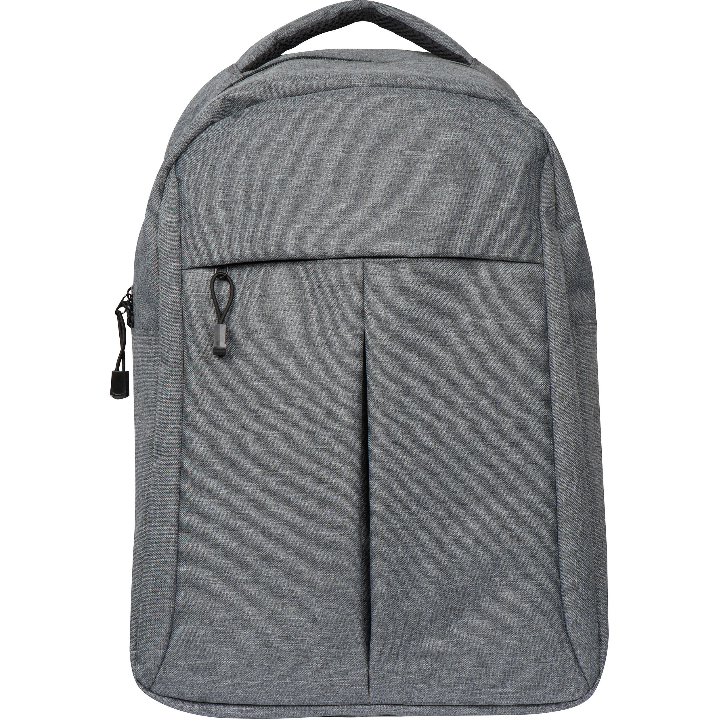 Rucksack aus Polyester - silbergrau-907