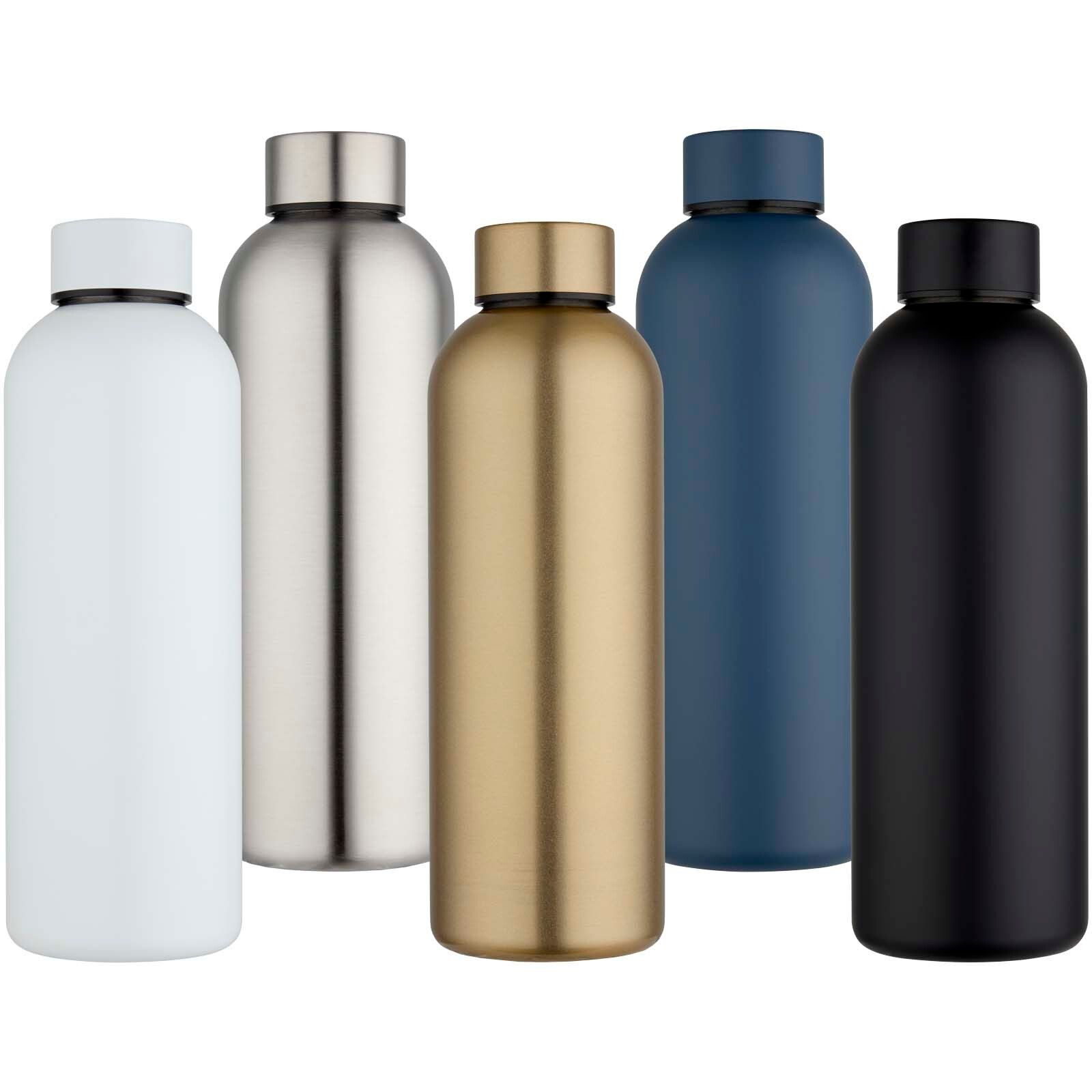 Spring 750 ml RCS-zertifizierte einwandige Trinkflasche aus recyceltem Edelstahl - hale blau-506