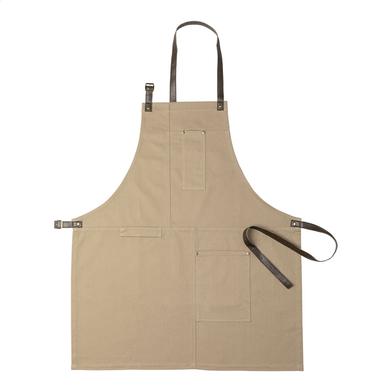 Baumwoll-Schürze Vurcex - khaki - braun-219