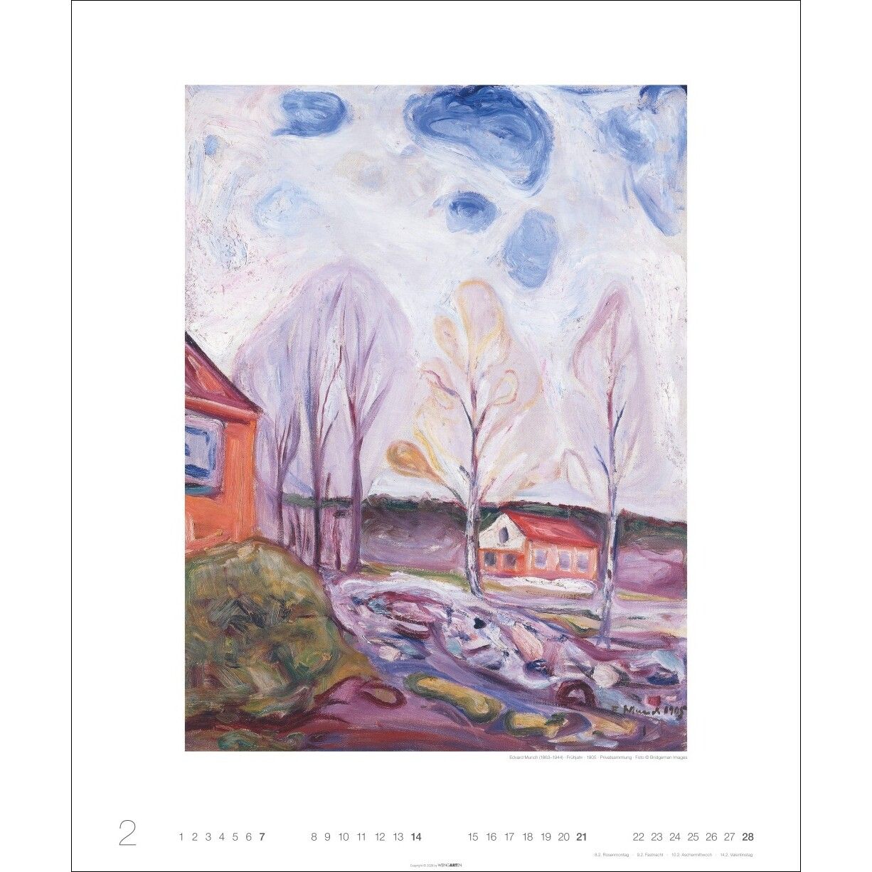 Edvard Munch Edition - Kunst & Kultur Kalender-461