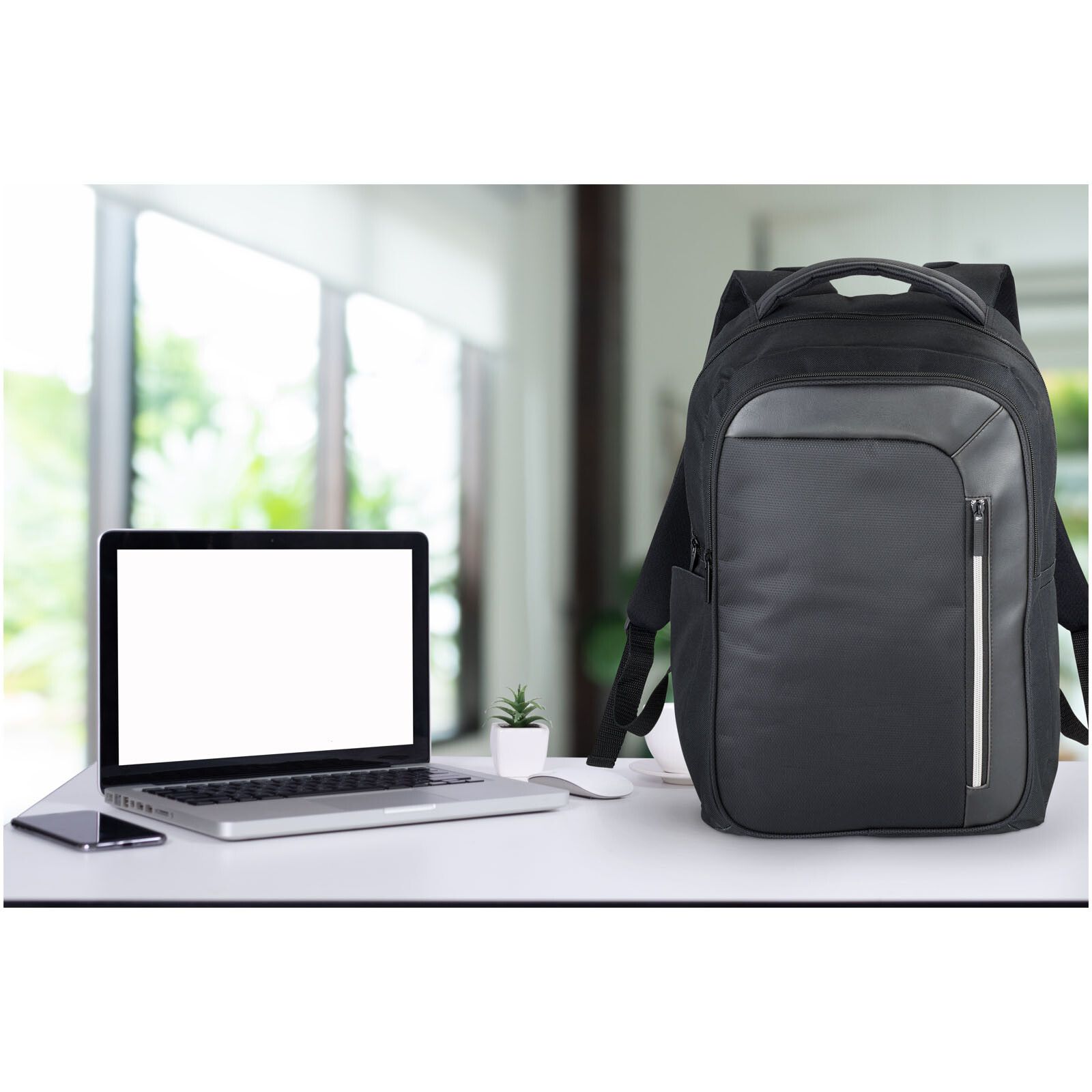 Vault RFID 15" Laptop-Rucksack 16L - heather grau -  schwarz-45