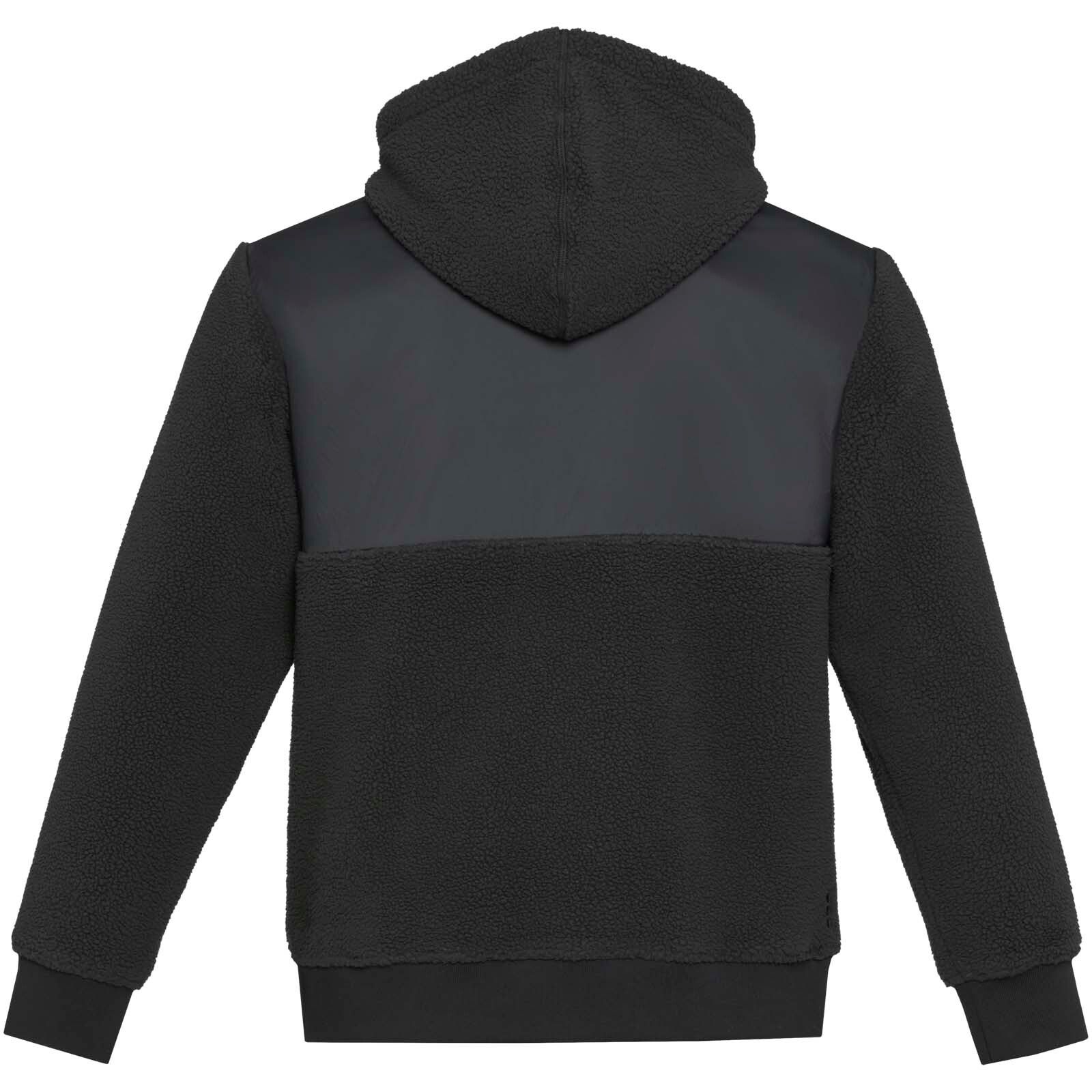 Evans Sherpa Fleecepullover Half-Zip  - schwarz - XXL-809