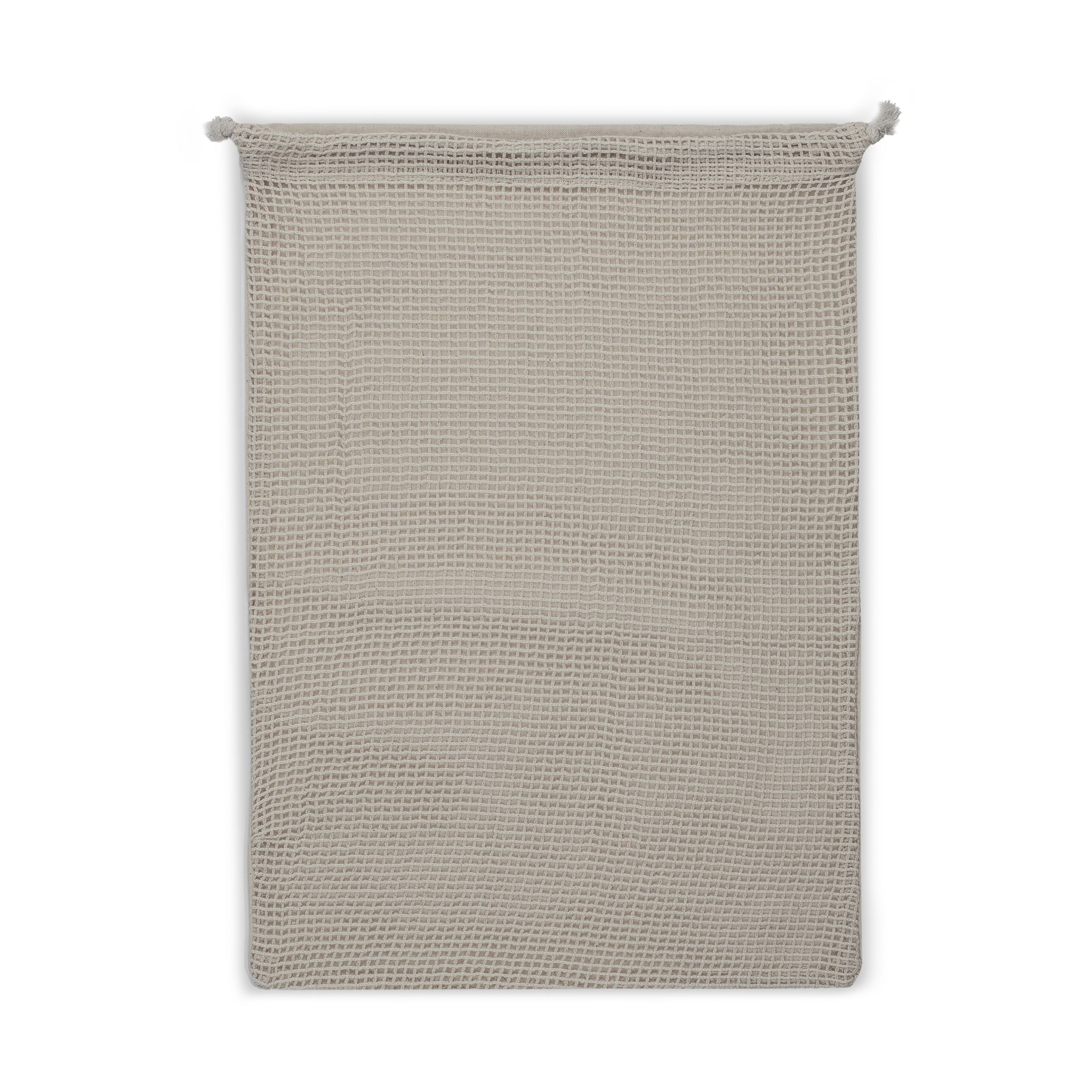 Wiederverwendbare Lebensmitteltasche OEKO-TEX® Baumwolle 30x40cm - natur-132