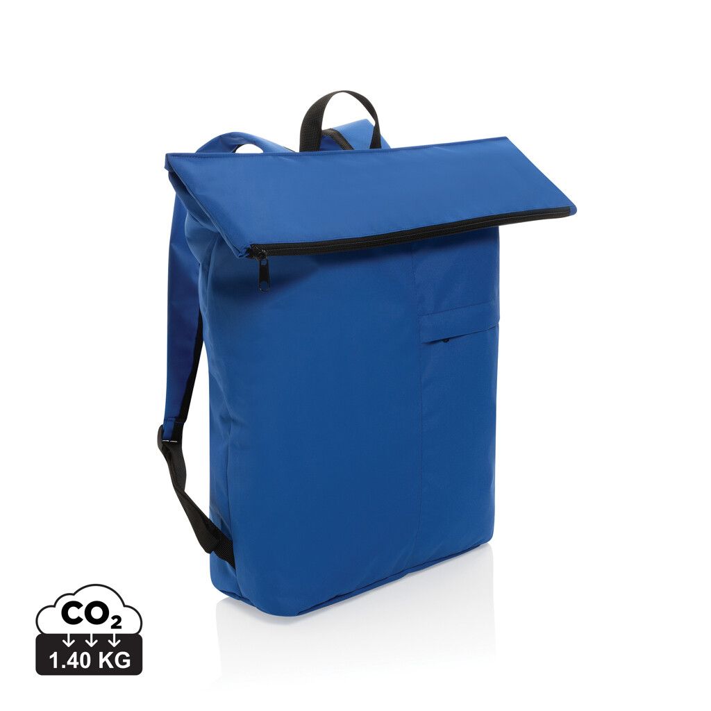 Dillon AWARE™ RPET faltbarer Lightweight-Rucksack - königsblau-620