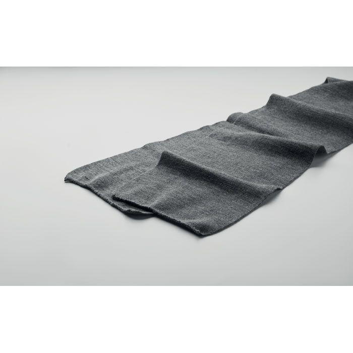 Schal RPET-Polyester RAFY - weiß - schwarz-656