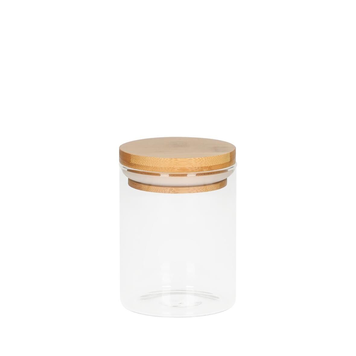 Glasbehälter Bamboo, 0,35 l - transparent-143