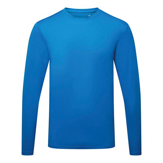 Men´s Long Sleeve Performance T-Shirt - sapphire-860