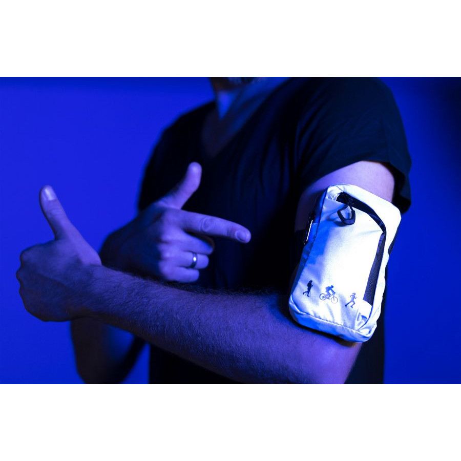 Troika Armtasche ARMLEUCHTER - grau - schwarz-341