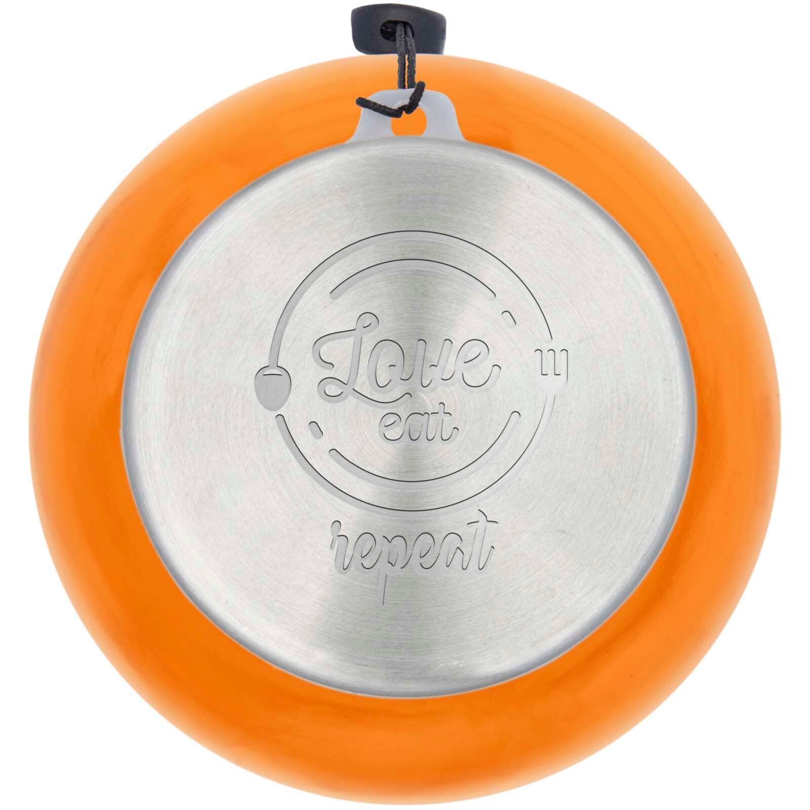 Bodhi 500 ml Sportflasche aus RPET - transparent orange-312