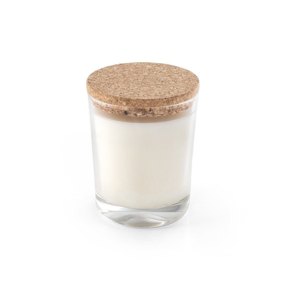 ZEN 180 Aromatische Kerze in einem Glasbecher mit Korkdeckel 180 g - transparent-881