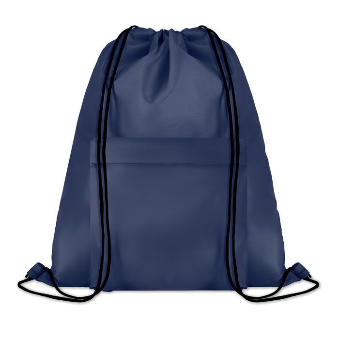 Großer Beutel mit Kordelzug POCKET SHOOP - blau-625