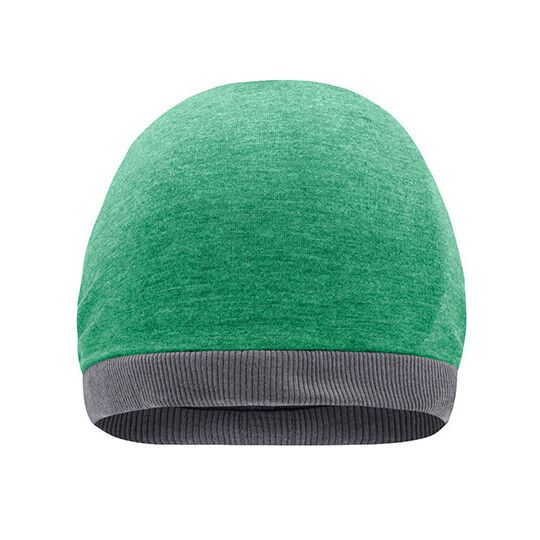 green melange - dark grey