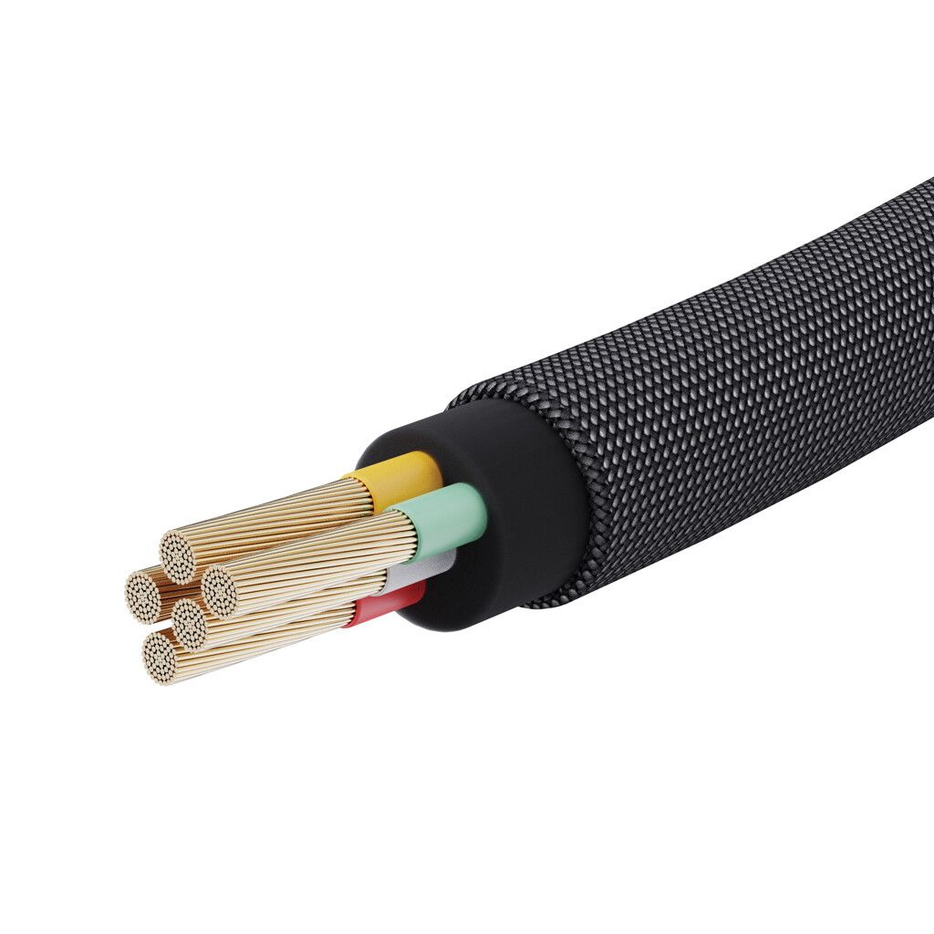 Urban Vitamin Stockton 65W magnet. Kabel RCS recyc. TPE/PET - schwarz-336