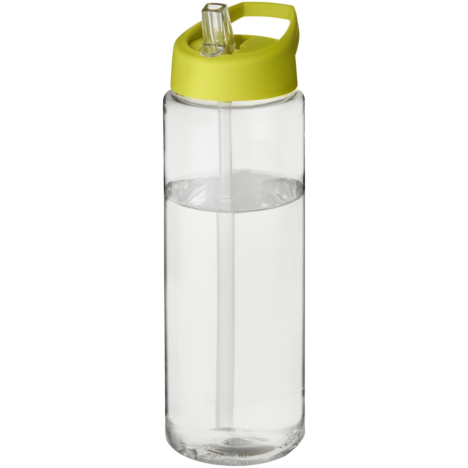 H2O Active Vibe 850 ml Sportflasche mit Ausgussdeckel - transparent -  limone-564