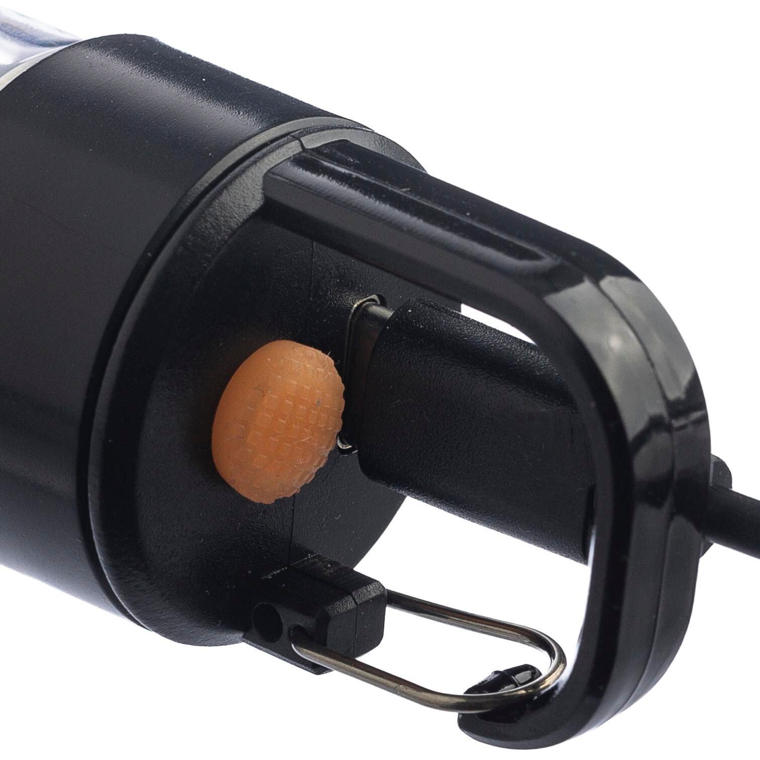 Aluminium COB-Taschenlampe Vela - schwarz-971