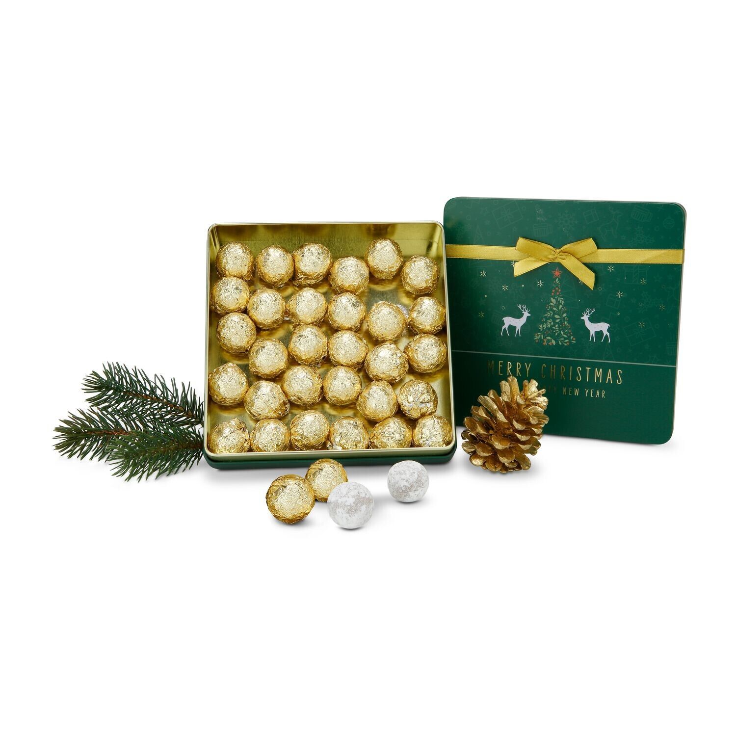 Weihnachtliche Champagnertrüffel-888