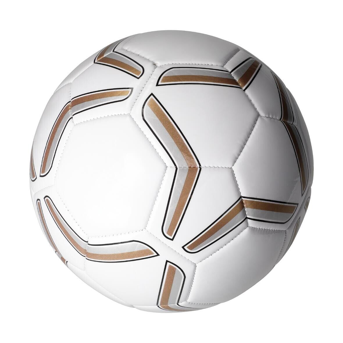 Fußball Strike, groß - weiß - gold - silber-104