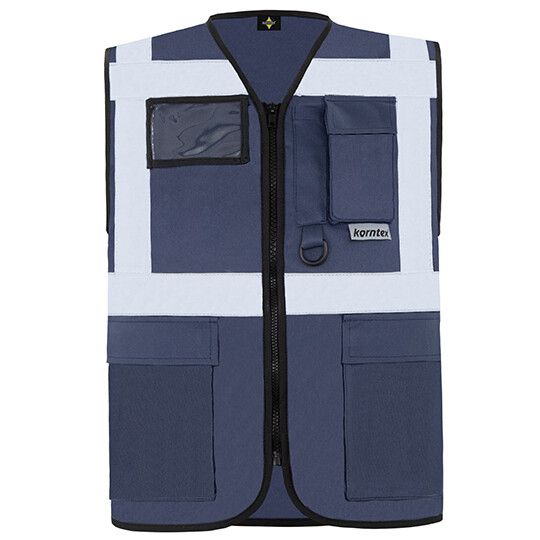 Executive Multifunctional Safety Vest Berlin - navy-786