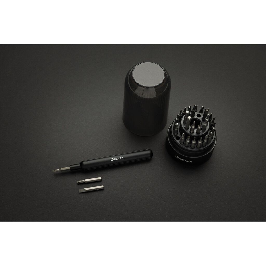 Gear X 31-in-1-Multifunktions-Schraubendreher-Set - schwarz-796