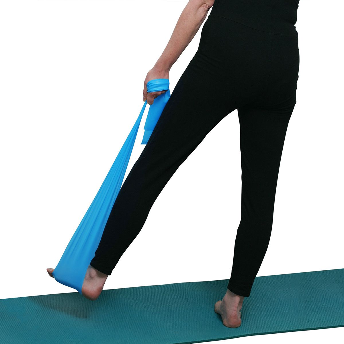 Gymnastik-und Fitnessband - blau-63