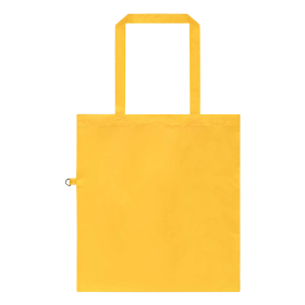 Veredelungsposition mittig auf der Vorderseite der Tasche