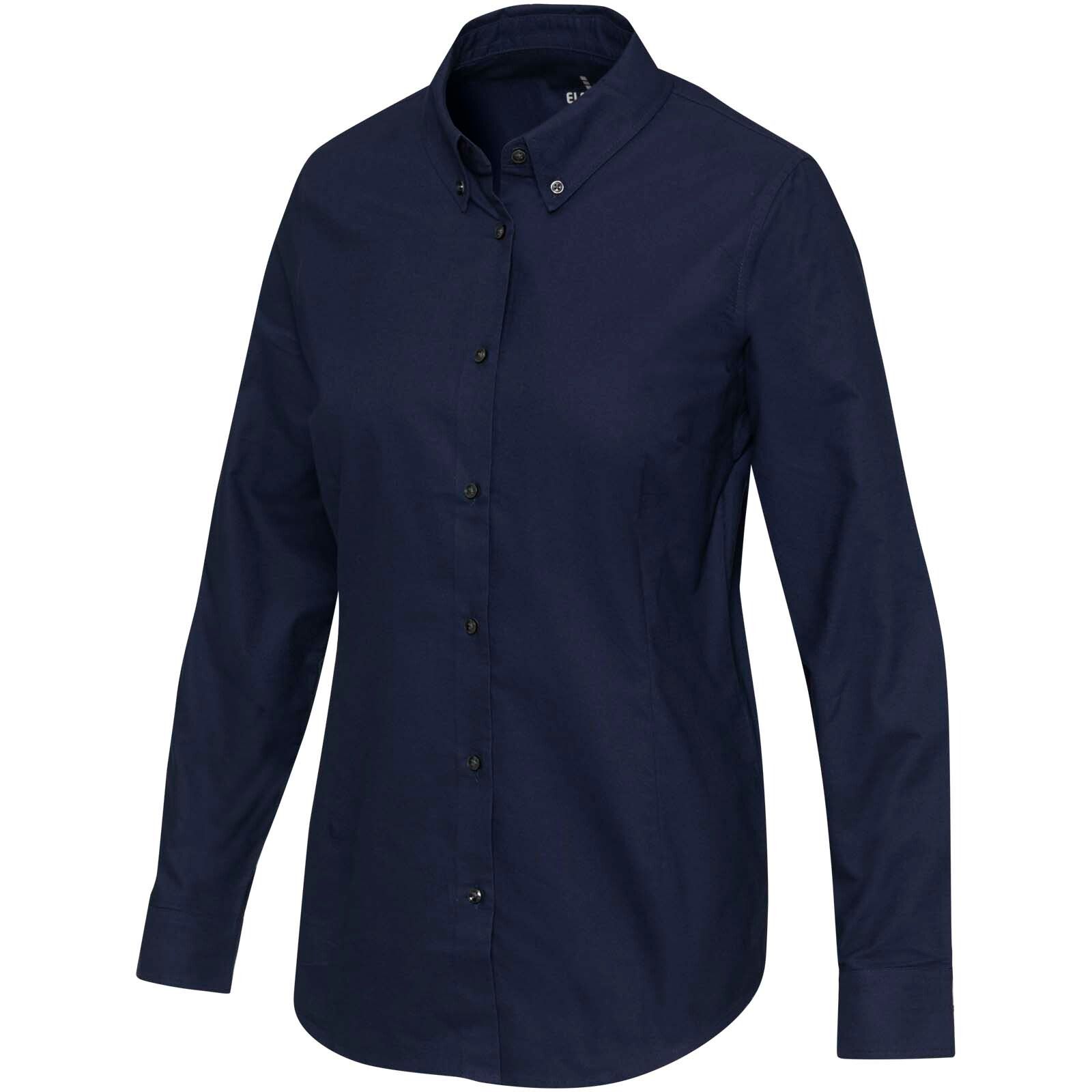 Sphene Oxford Bluse  - marineblau - L-184