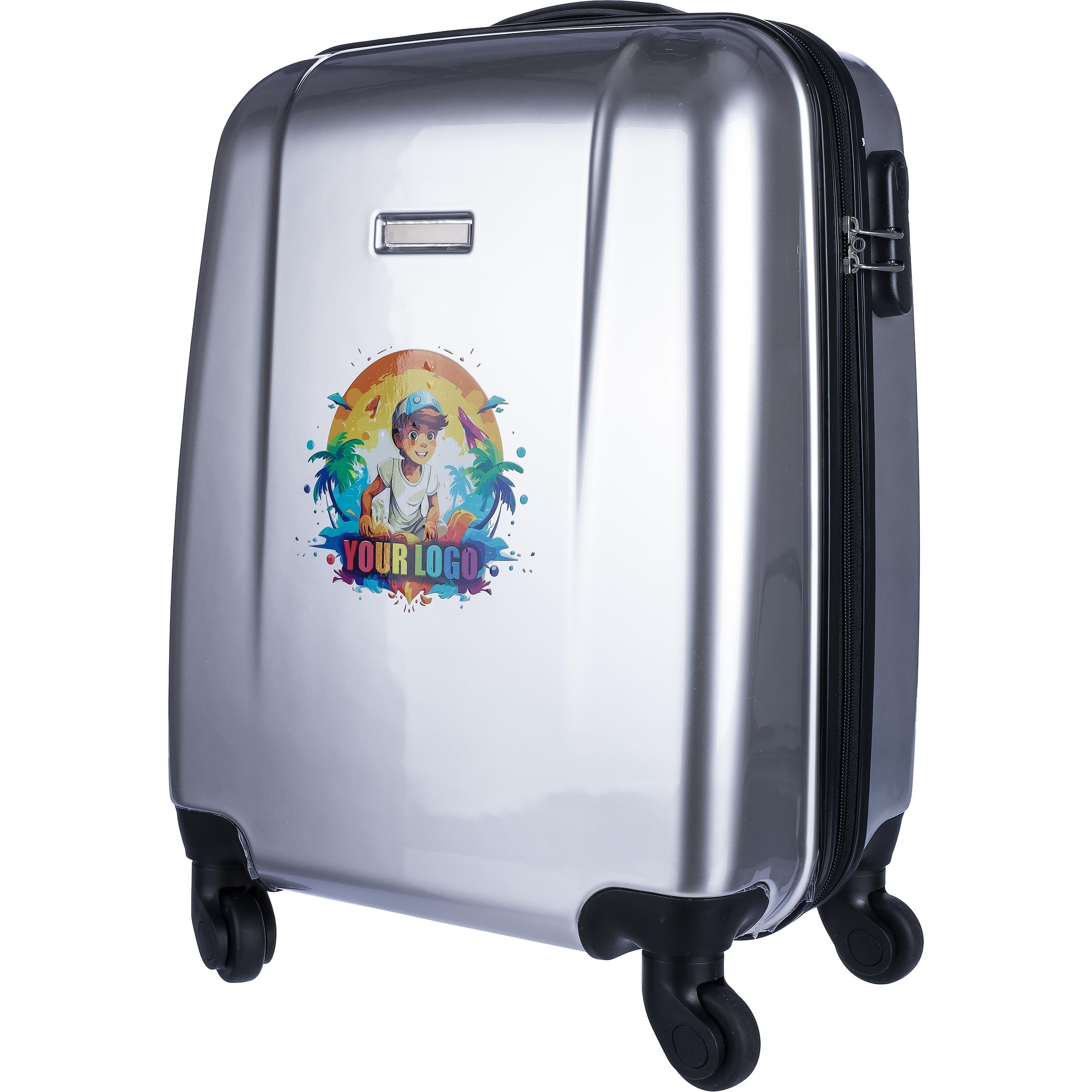 Trolley aus ABS-Kunststoff Verona - grau-677
