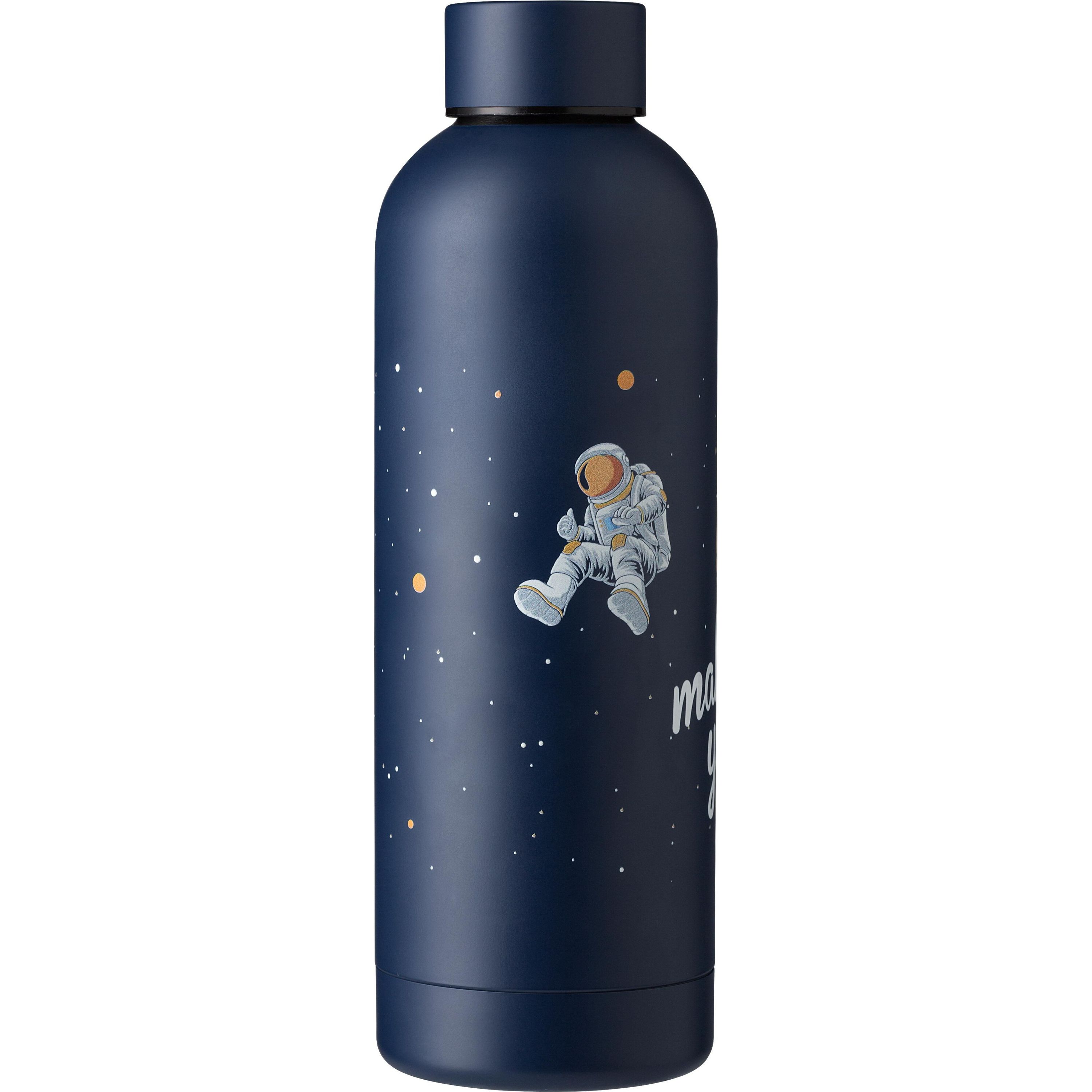 Flasche aus recyceltem Edelstahl Isaiah - marineblau-899