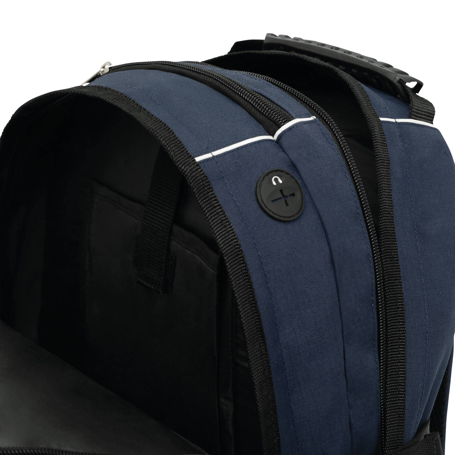 Rucksack HYPE - blau - schwarz-430