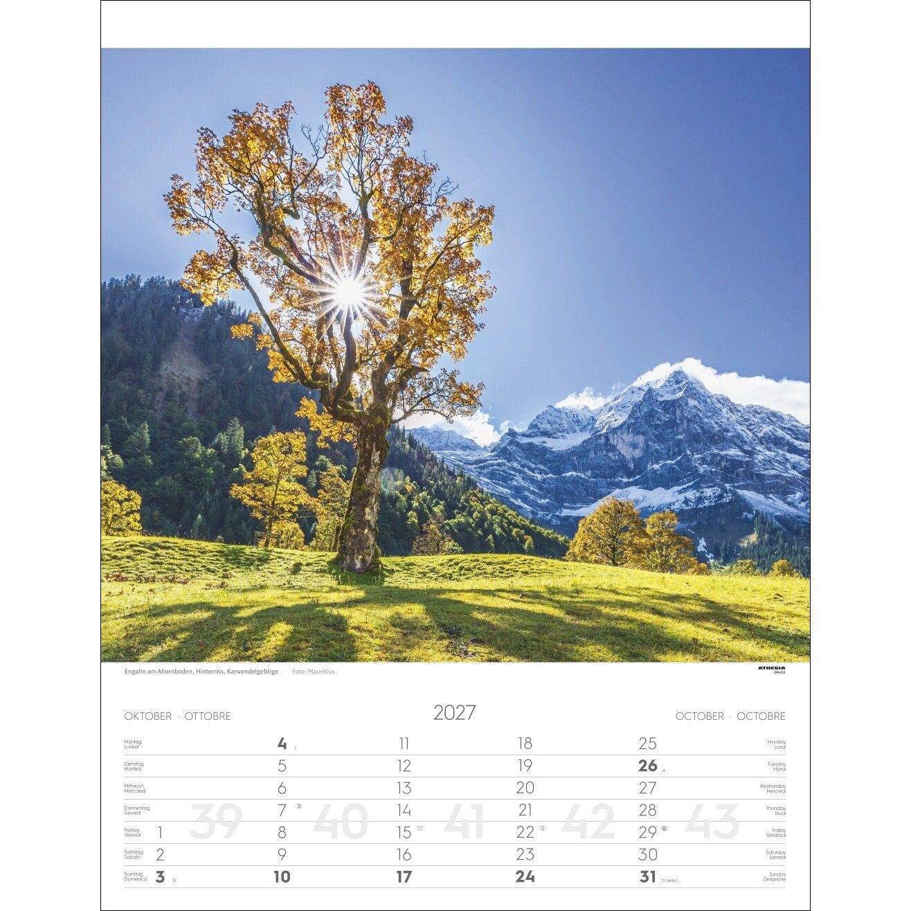 Tirol - Landschaft & Natur Kalender-452