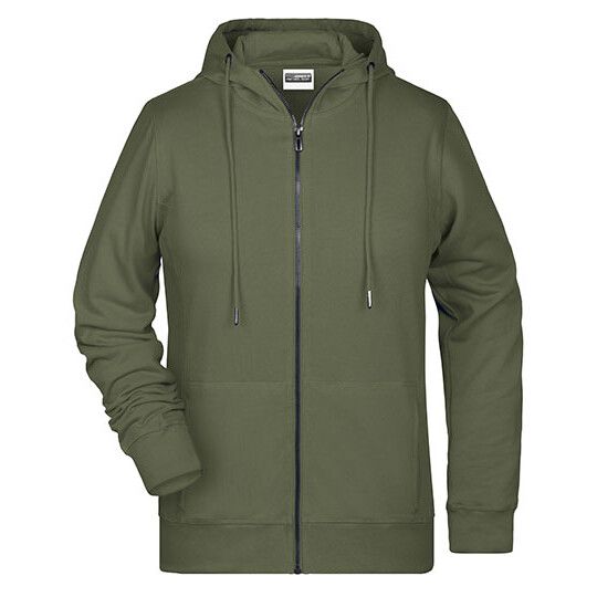 Ladies´ Zip-Hoody - olive-531