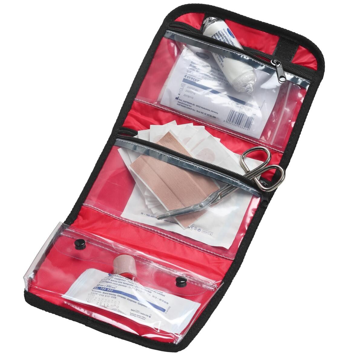 Notfall-Set Bag, groß - rot - schwarz-780