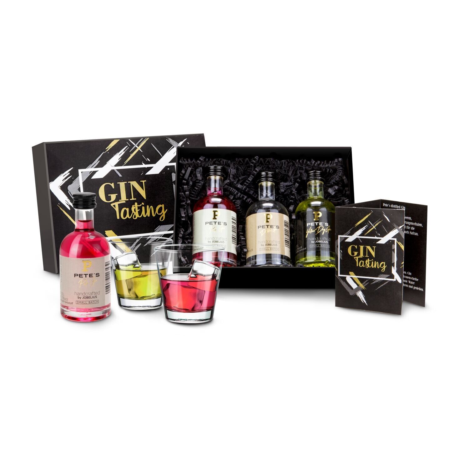 Geschenkset Gin-Tasting, 3 exklusive Gin-Sorten-894