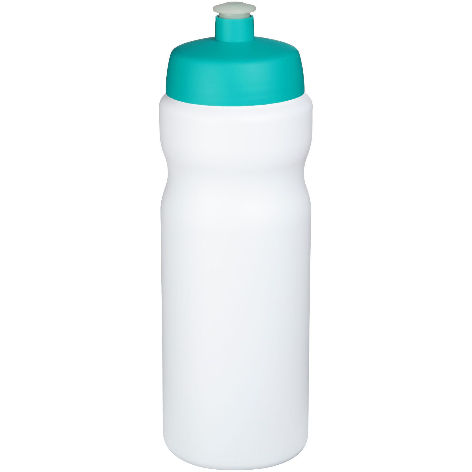 Baseline Plus 650 ml Sportflasche - weiss -  aquablau-520