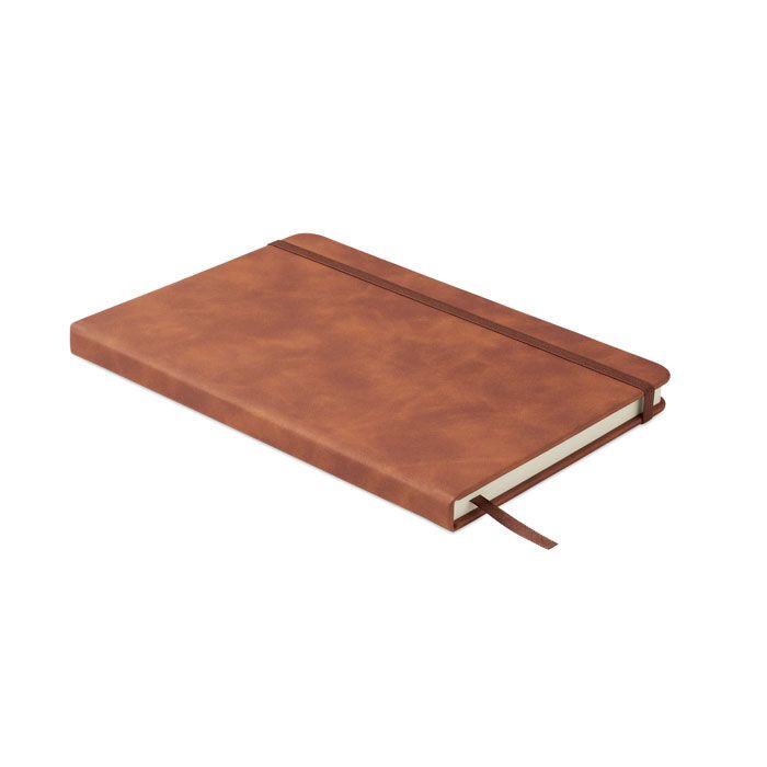 DIN A5 Smokey Notizbuch PU TINT - braun-85