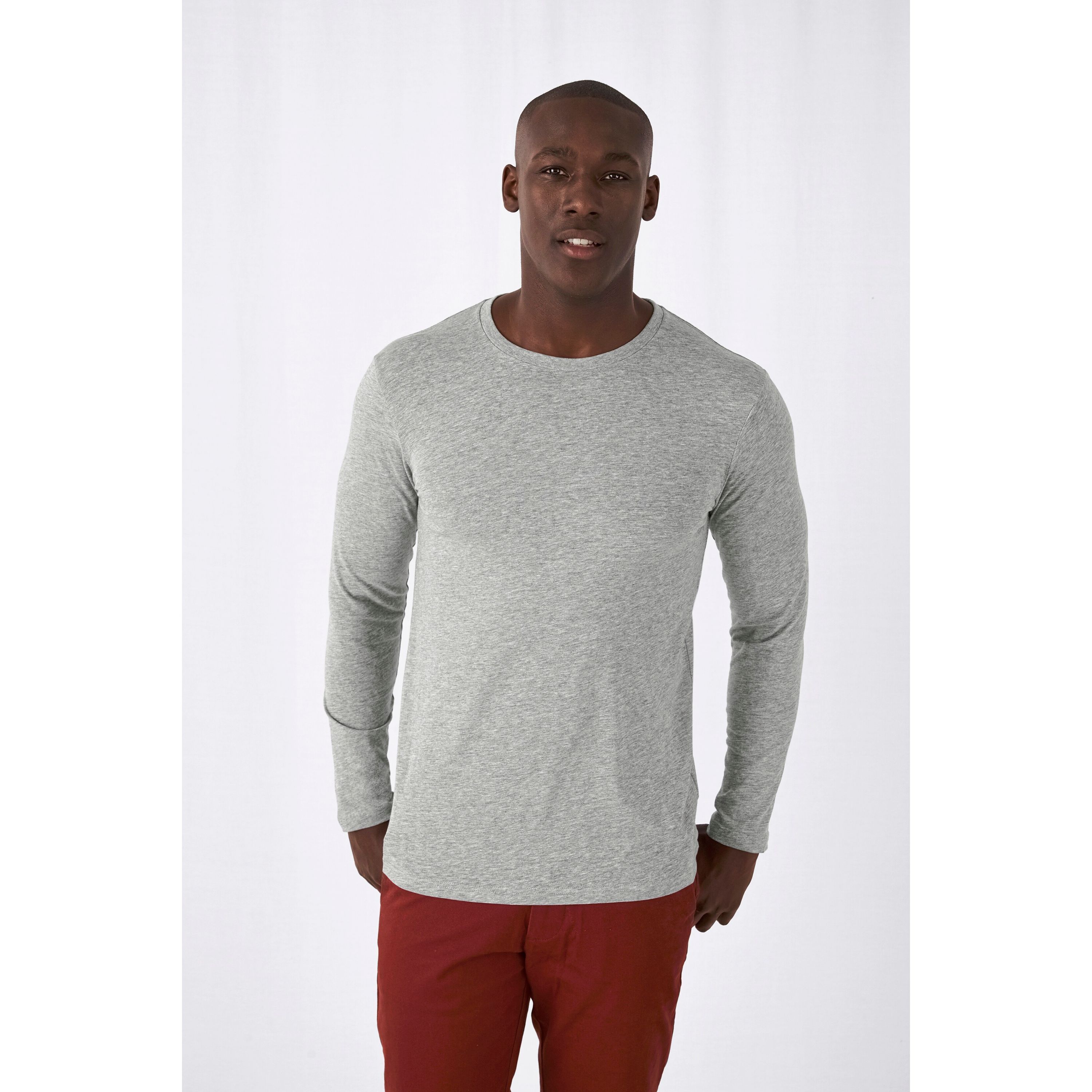 Inspire Long Sleeve T /Men_° - fire red - XL-846