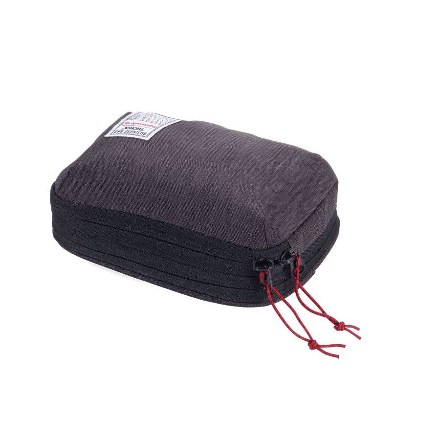 Troika Nackenkissen BUSINESS TRAVEL PILLOW - grau - schwarz-97