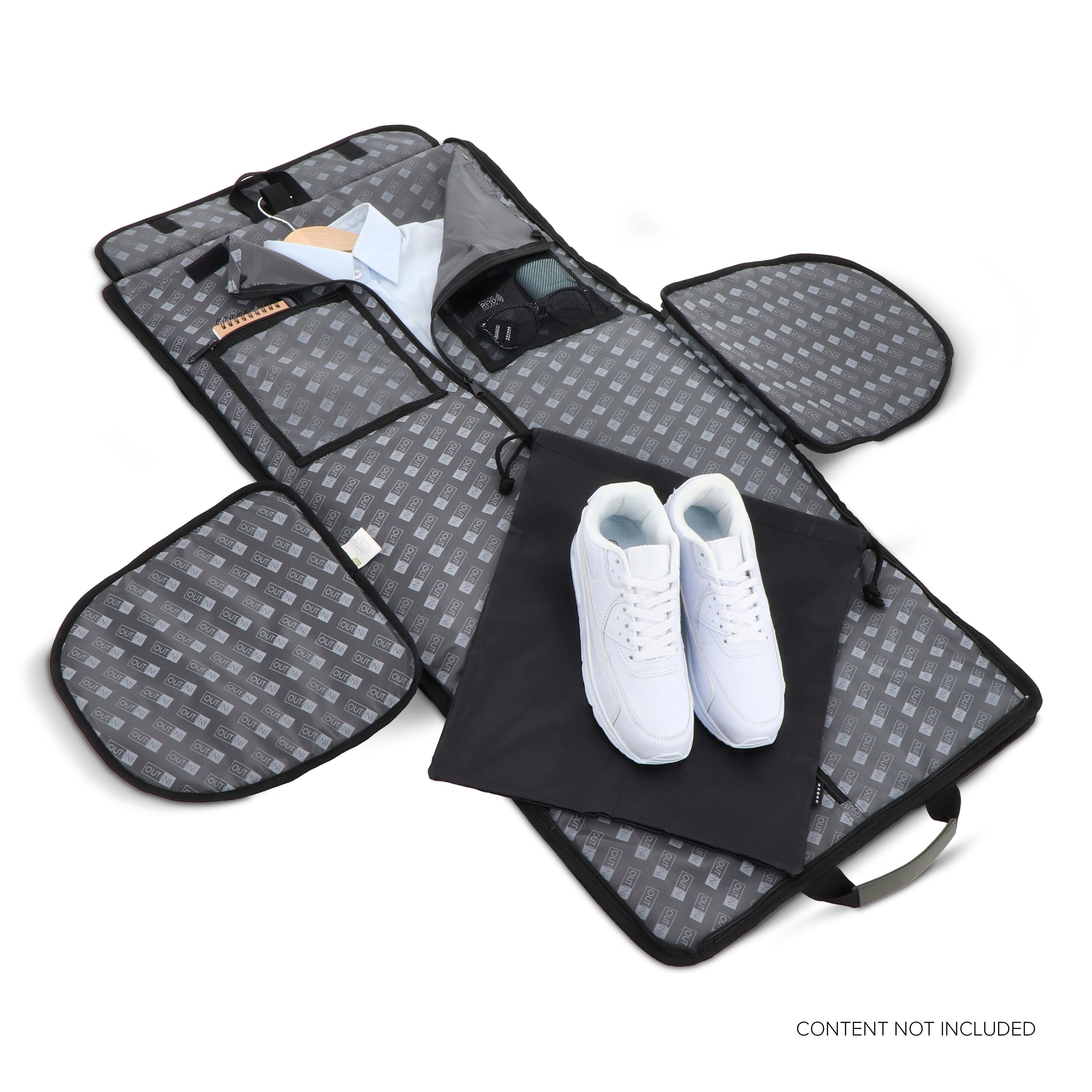 Tasche Carry Smart mit Schuhbeutel - dunkelgrün-463