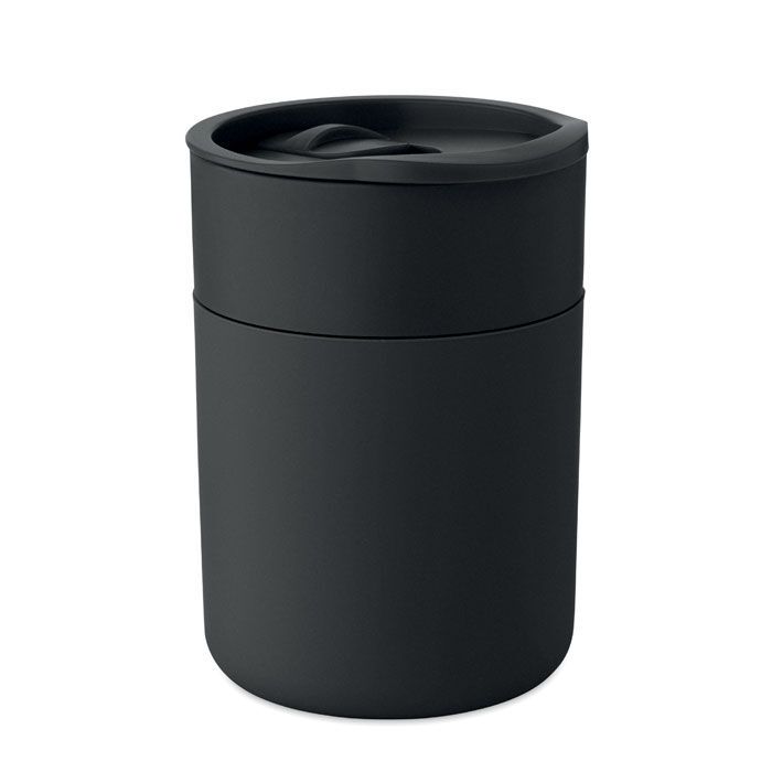 PP-Becher 330ml GOBLET - schwarz-644