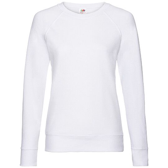 Ladies´ Lightweight Raglan Sweat - white-965
