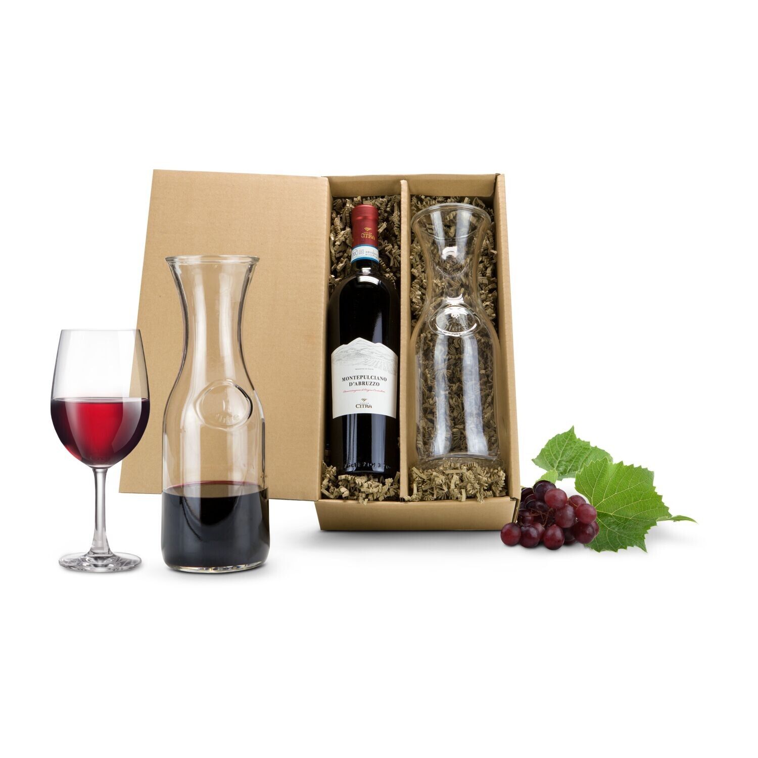 Geschenkset Rotwein & Karaffe-585