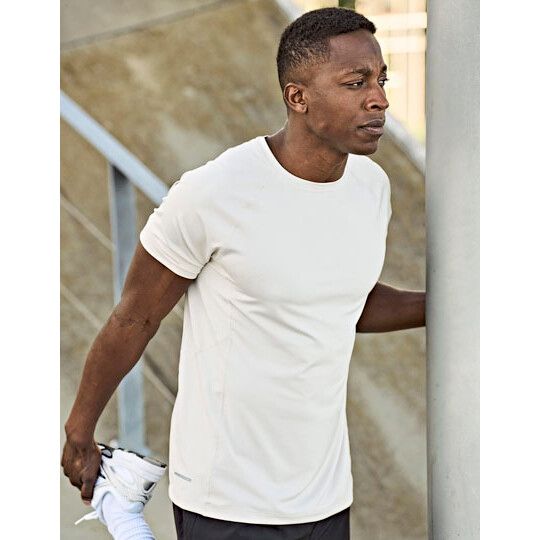 Men´s CoolDry Tee - olive melange-610