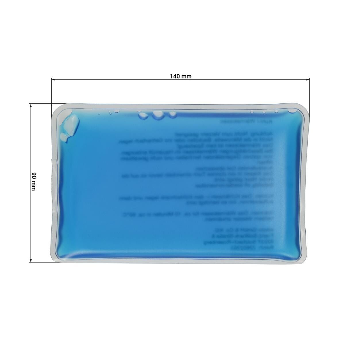 Kühl-/Wärmekissen Relieve - blau-766