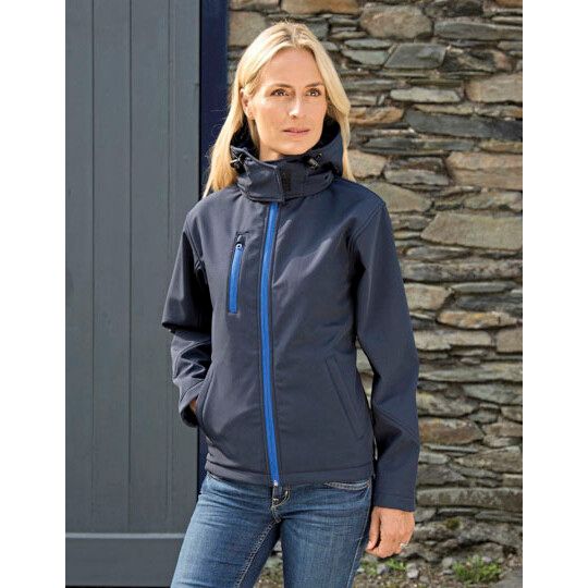 Women´s TX Performance Hooded Soft Shell Jacket - red - black-210